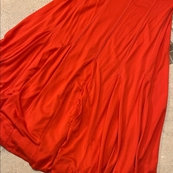 Maeve Vibrant Red Sleeveless Midi Dress from Urban Outfitters - Picture 3 of 10